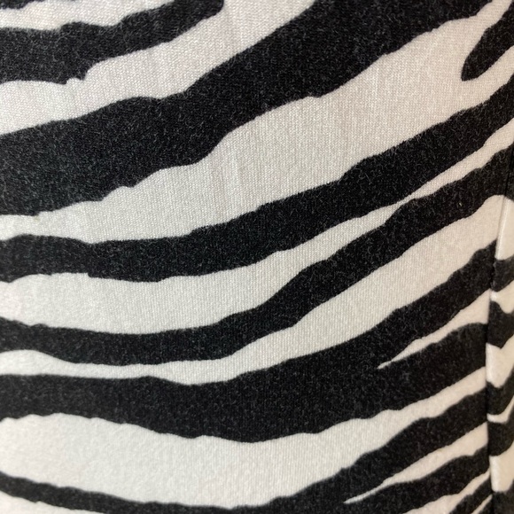 Nadia Tarr Zebra Print Pencil Bodycon Dress - Picture 7 of 9